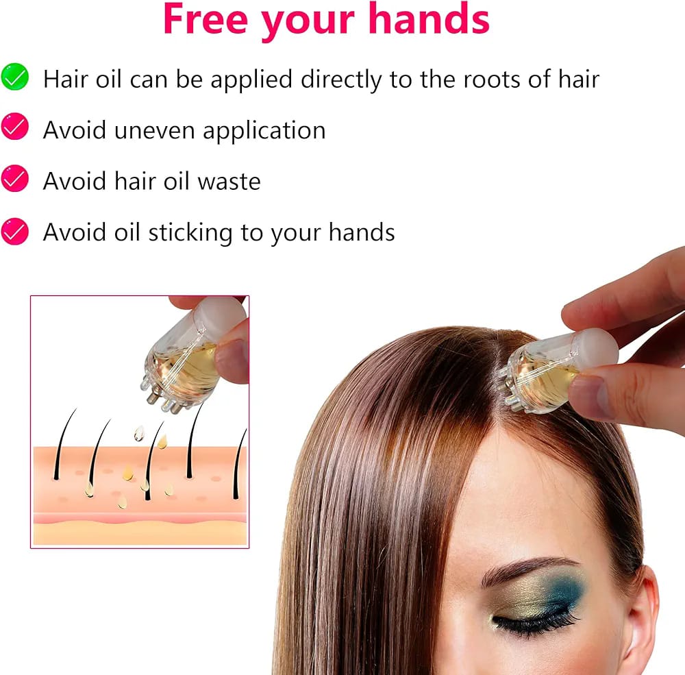 Scalp Hair Oil Applicator