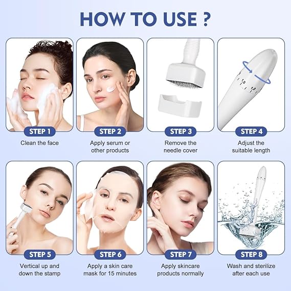 Derma Stamp Micro Needling Tool .