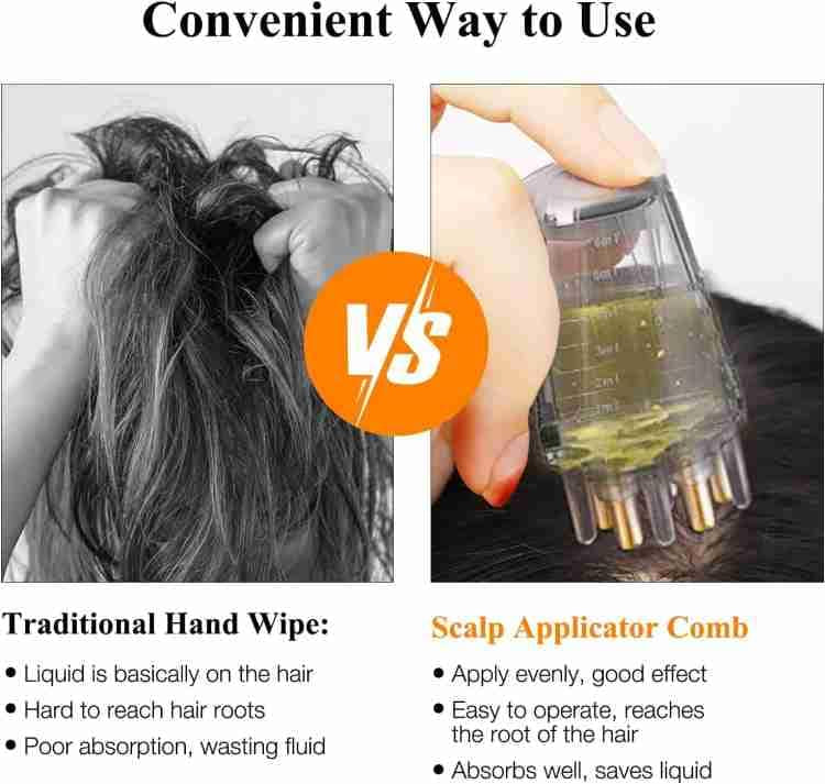 Scalp Hair Oil Applicator