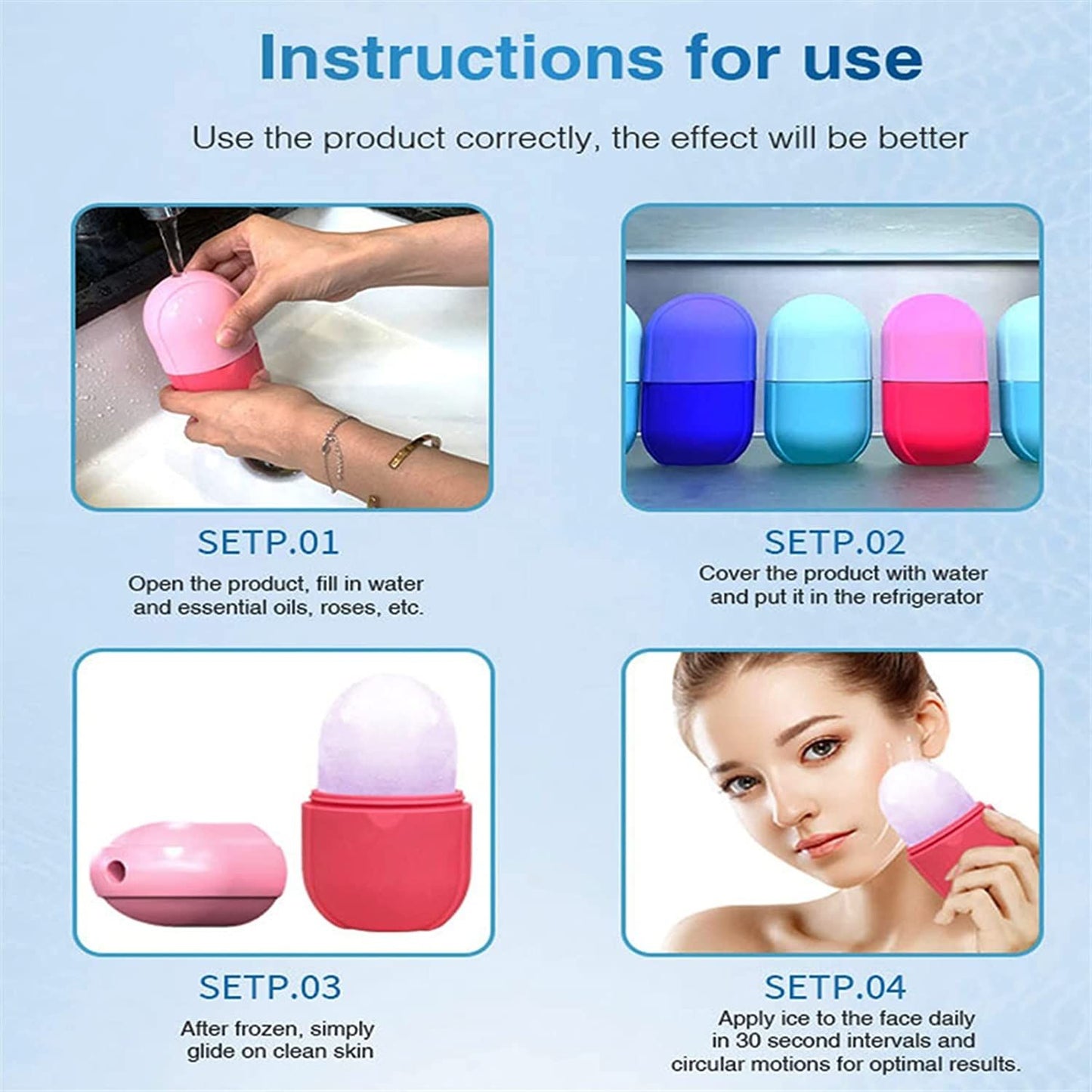 Ice roller mould